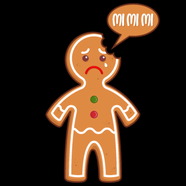 Motiv Lebkuchenmann Mimimi Mi Mi Mi Bäcker Gebäck Backen