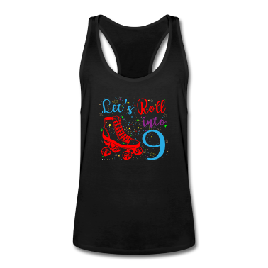 Backen Tank Top - Let's Roll into 9 Skating