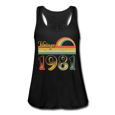 Backen Tank Top - Retro 81 1981 Classic