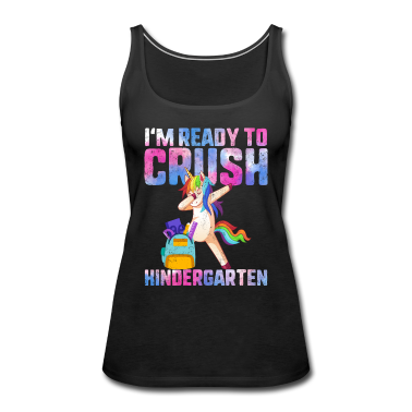 Backen Tank Top - Back To School Shirt, ich bin bereit zu zerquetschen