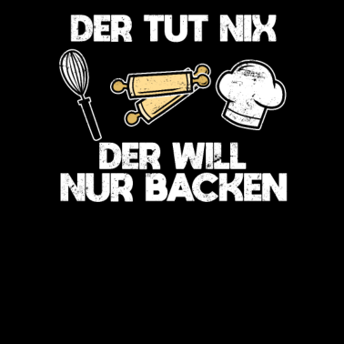 Motiv Plätzchen backen Bäcker