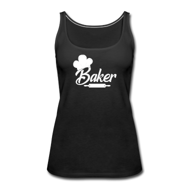 Backen Tank Top - Bäcker backen Kuchen