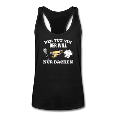 Backen Tank Top - Bäcker Kekse backen