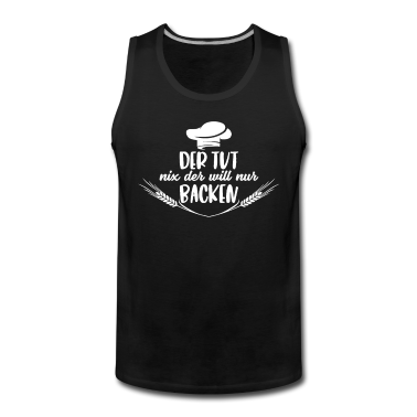Backen Tank Top - Bäcker Plätzchen backen