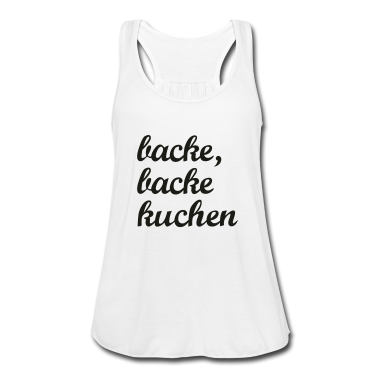 Backen Tank Top - backe, backe kuchen