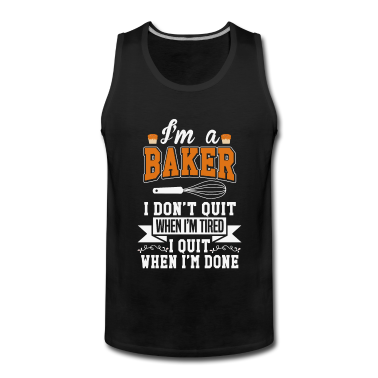 Backen Tank Top - Bäcker