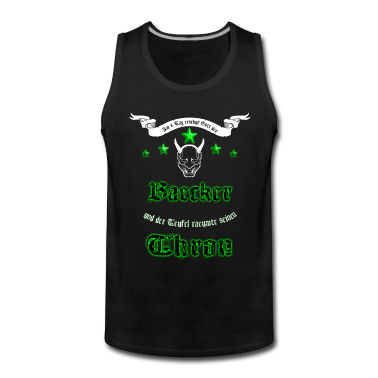 Backen Tank Top - Bäcker