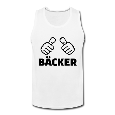 Backen Tank Top - Bäcker