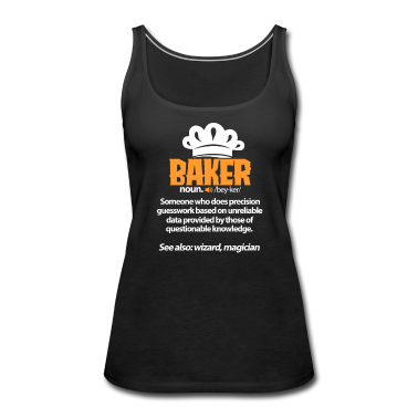 Backen Tank Top - Bäcker