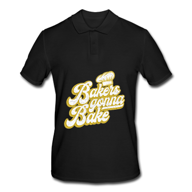 Backen Poloshirt - Bäcker backen