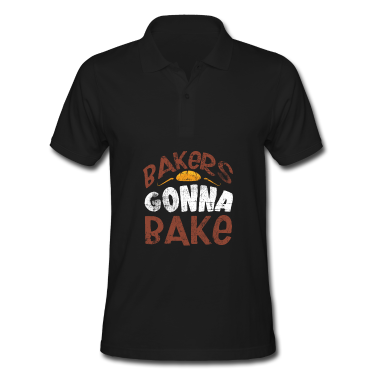 Backen Poloshirt - Bäcker backen