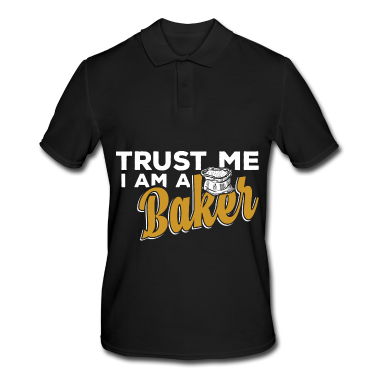 Backen Poloshirt - Bäcker backen