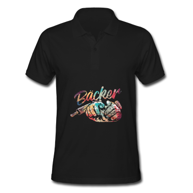 Backen Poloshirt - Bäcker Backen