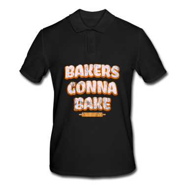Backen Poloshirt - Bäcker werden backen
