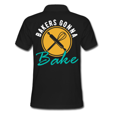 Backen Poloshirt - Bäcker Backen Geschenk