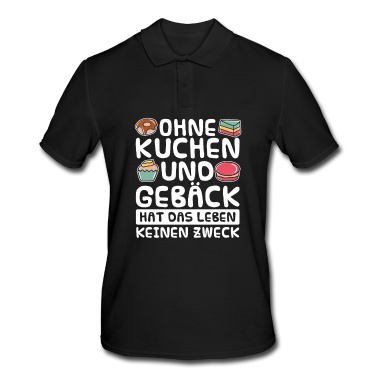 Backen Poloshirt - Bäcker Backen Konditor