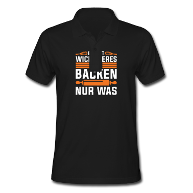Backen Poloshirt - Bäcker Backen Konditor