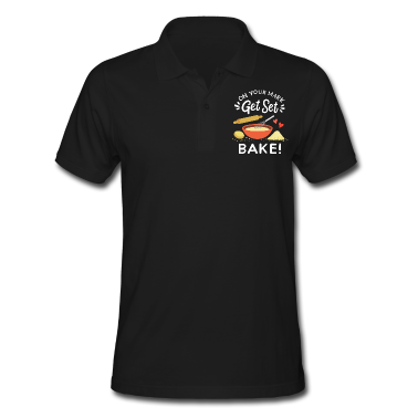 Backen Poloshirt - Backen Bäcker Hobbybäcker