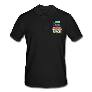 Backen Poloshirt - Backen Bäcker Hobbybäcker