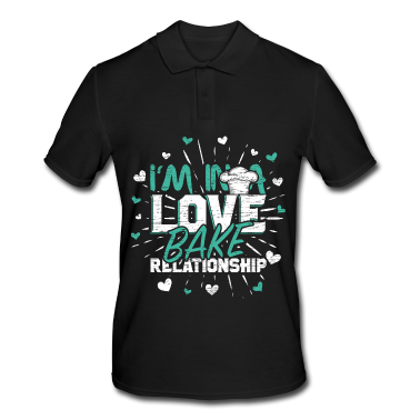 Backen Poloshirt - Bäcker backen Liebe