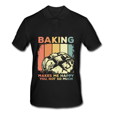 Backen Poloshirt - Backen Brot Bäcker
