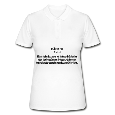 Backen Poloshirt - Bäcker