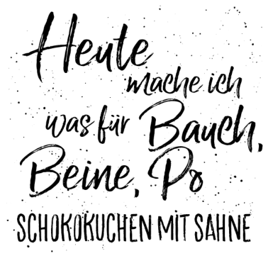 Motiv schokokuchen mit sahne