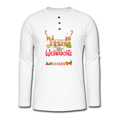 Backen Langarmshirt - Plätzchen essen Weihnachtsmärchen Weihnachten