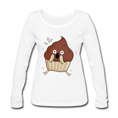 Backen Langarmshirt - CupCake Scream