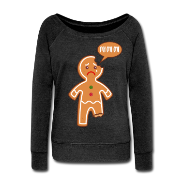 Backen Langarmshirt - Lebkuchenmann Mi Mi Mi Mimimi Lustige Sprüche