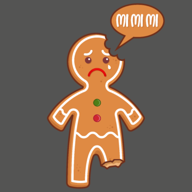 Motiv Lebkuchenmann Mi Mi Mi Mimimi Lustige Sprüche