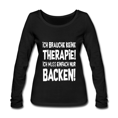 Backen Langarmshirt - Backen Bäcker backen Bäcker Geschenkidee