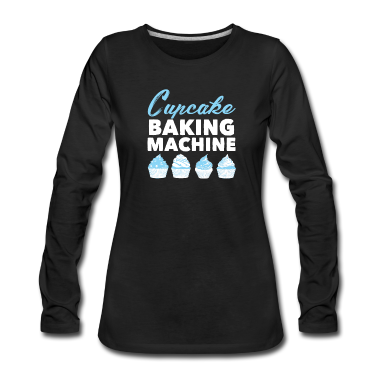 Backen Langarmshirt - Bäcker backen