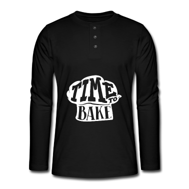 Backen Langarmshirt - Backen Bäcker