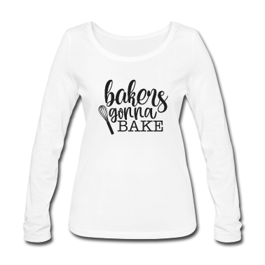 Backen Langarmshirt - Bäcker werden backen