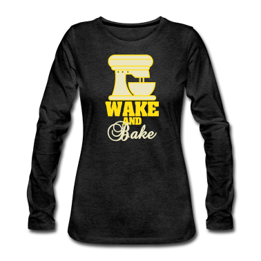 Backen Langarmshirt - Backen wie ein Bäcker