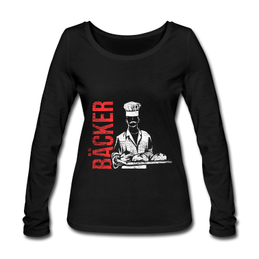Backen Langarmshirt - Bäcker Backen