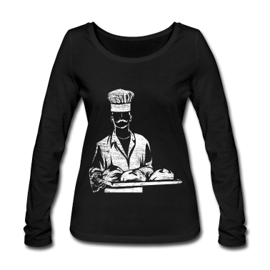 Backen Langarmshirt - Bäcker Backen