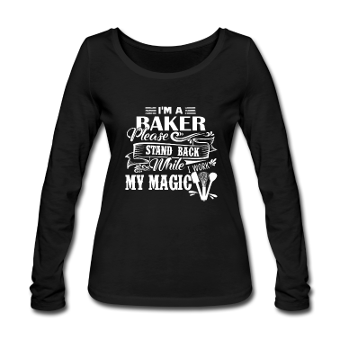 Backen Langarmshirt - Bäcker Ich bin ein Bäcker