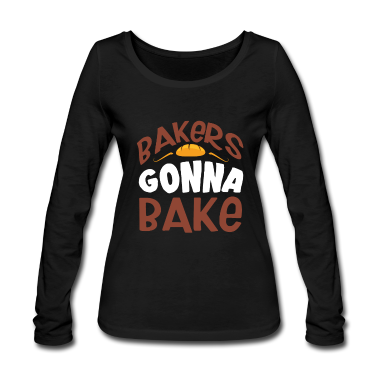 Backen Langarmshirt - Bäcker werden Backen
