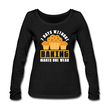 Backen Langarmshirt - Bäcker Backen Konditor