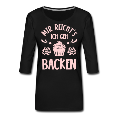 Backen Langarmshirt - Backen Bäcker Bäckerin