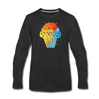 Backen Langarmshirt - Bäcker Backen Konditor