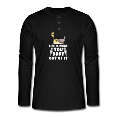 Backen Langarmshirt - Bäcker Backen Konditor