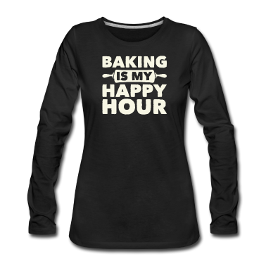 Backen Langarmshirt - Bäcker Backen Konditor