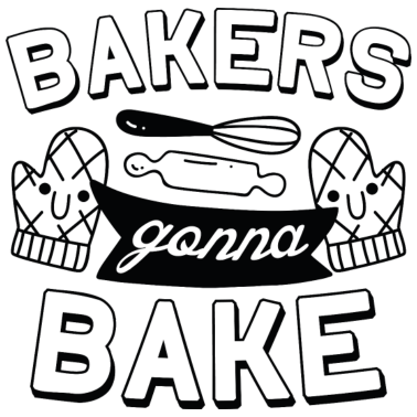 Motiv Bäcker gehen zum Backen