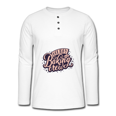 Backen Langarmshirt - Backen Bäcker Team