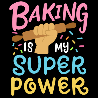 Motiv Backen Bäcker Nudelholz