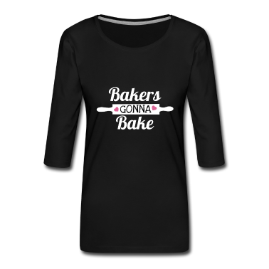 Backen Langarmshirt - Bäcker gehen zu backen