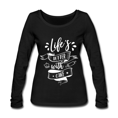 Backen Langarmshirt - Backen Bäcker Geschenk